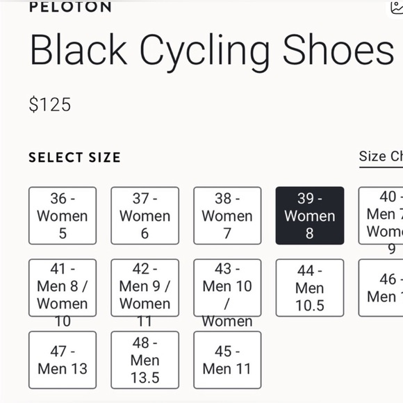 Peloton Cycling Shoes Size 8 - Picture 10 of 10